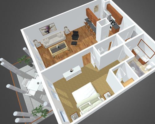 Conscience Bay Floorplan Overbay