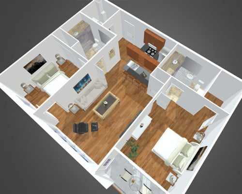 Little Bay Floorplan Overbay