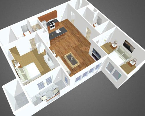 Porpoise Channel Floorplan Overbay